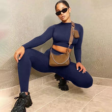  Indigo Blue Long Sleeve Set