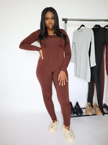  Snatched Jumpsuit Brown